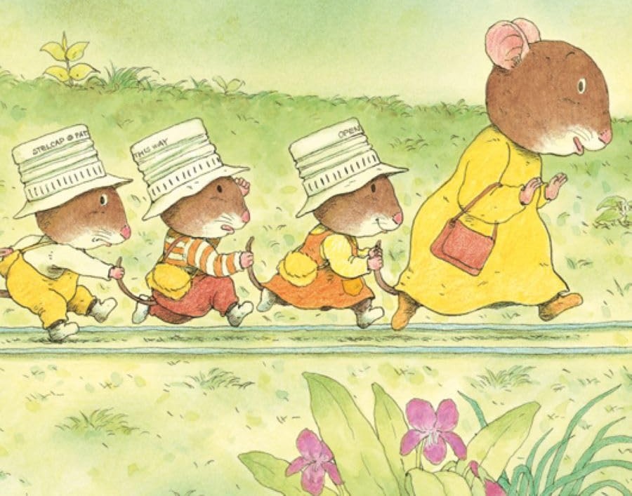 Image Conte-moi une des histoires de « La famille souris » (Haruo Yamashita, Kazuo Iwamura)